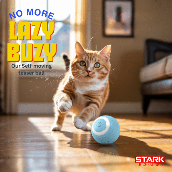 AUTOMATIC CAT TEASER BALL বিড়ালের খেলনা বল - Image 2