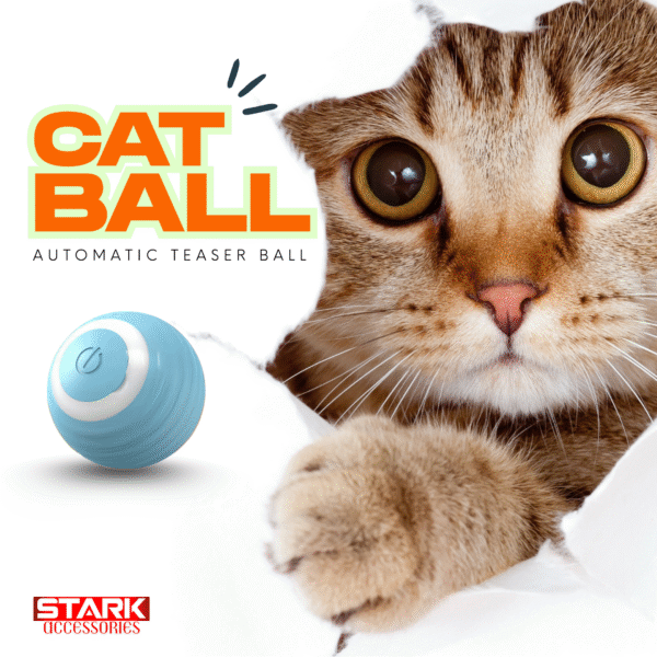 AUTOMATIC CAT TEASER BALL বিড়ালের খেলনা বল - Image 3