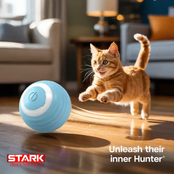 AUTOMATIC CAT TEASER BALL বিড়ালের খেলনা বল - Image 10