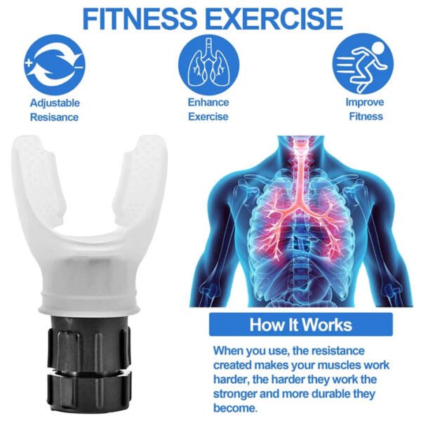 Breathing Trainer, Respiratory Muscle Trainer, Improve Breathing Breathing Trainer শ্বাস প্রশ্বাস উন্নয়নের আধুনিক প্রশিক্ষণ যন্ত্র - Image 7