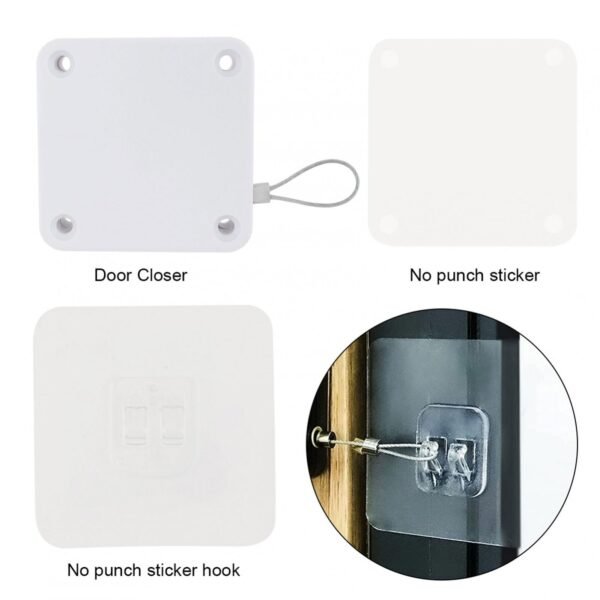 High Quality Automated Anti-Punching Door Closer, Auto Door Closer উচ্চমানের অটোমেটেড অ্যান্টি-পাঞ্চিং ডোর ক্লোজার - Image 8