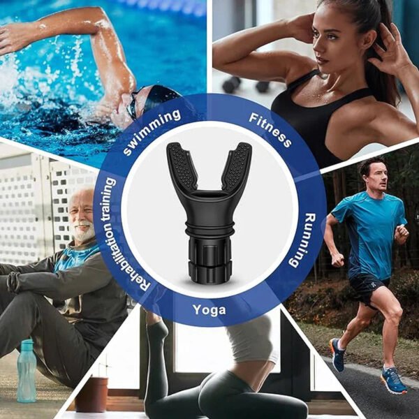 Breathing Trainer, Respiratory Muscle Trainer, Improve Breathing Breathing Trainer শ্বাস প্রশ্বাস উন্নয়নের আধুনিক প্রশিক্ষণ যন্ত্র - Image 8