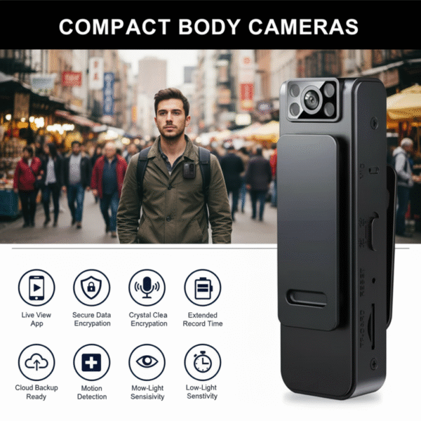 MiniClip Infrared Night Vision Body Camera মিনি ক্লিপ ইনফ্রারেড নাইট ভিশন বডি ক্যামেরা - Image 11