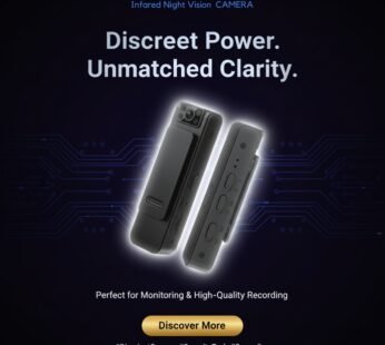 MiniClip Infrared Night Vision Body Camera মিনি ক্লিপ ইনফ্রারেড নাইট ভিশন বডি ক্যামেরা